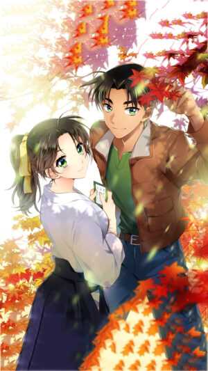 Heiji and Kazuha Wallpaper