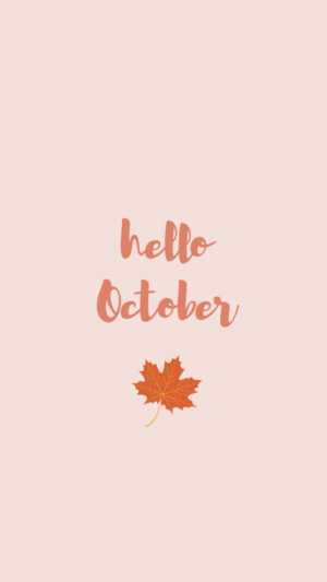 Hello October Wallpaper