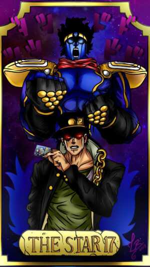 Jotara Star Platinum Wallpaper