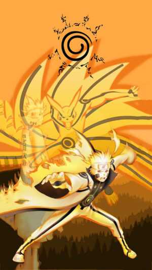 Kurama and Naruto Wallpaper