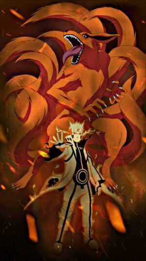 Naruto and Kurama Wallpaper