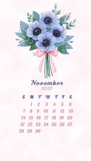 November 2021 Calendar Wallpaper