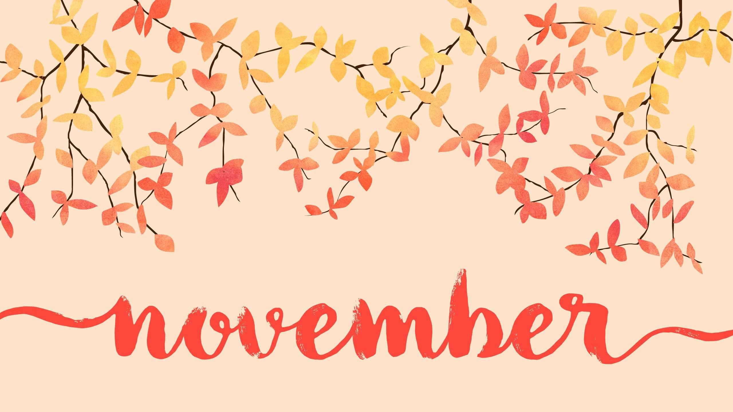 November Desktop Wallpaper - iXpap