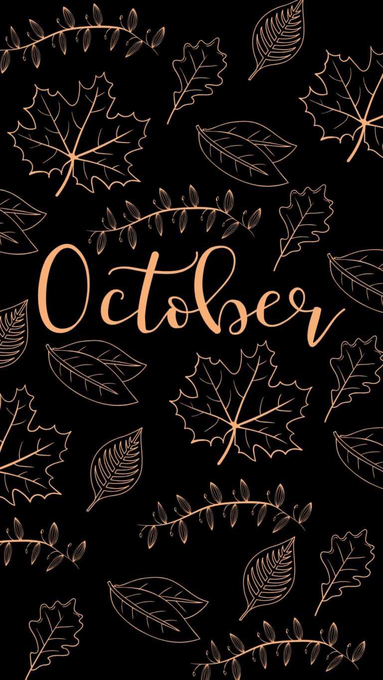 October Wallpaper - iXpap