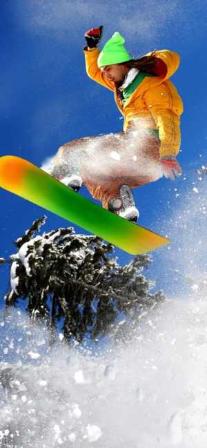 Snowboard Wallpaper iPhone