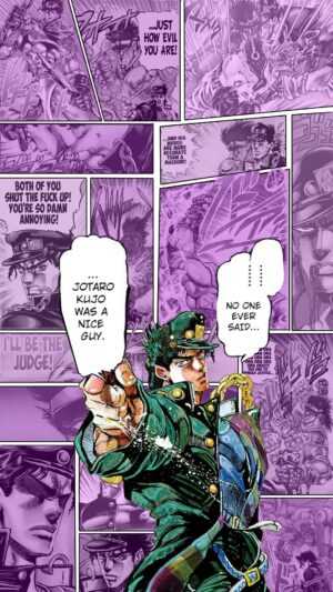 Wallpaper Jotaro Kujo