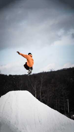 Wallpaper Snowboarding