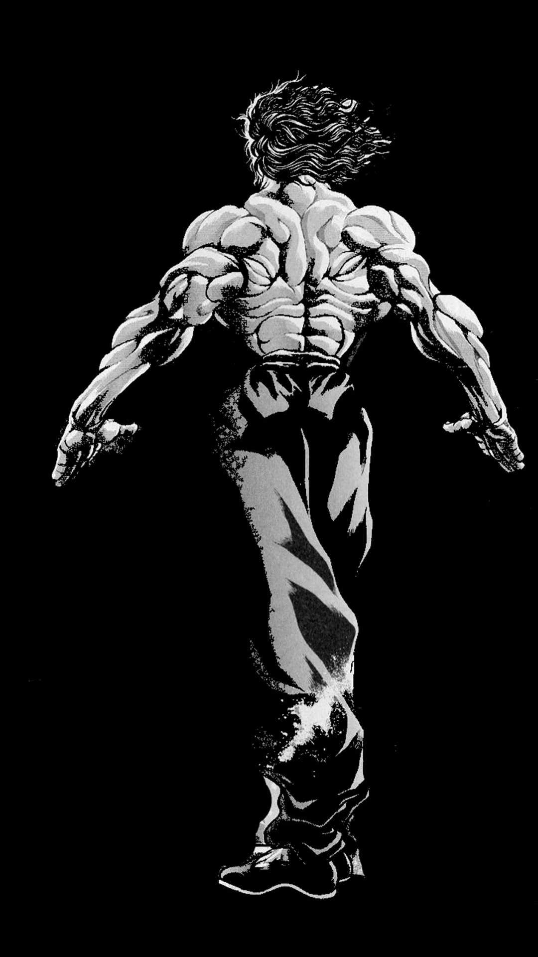 Yujiro Hanma, anime, baki anime, HD phone wallpaper