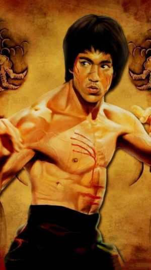 iPhone Bruce Lee Wallpaper