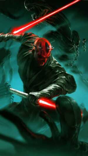 iPhone Darth Maul Wallpaper