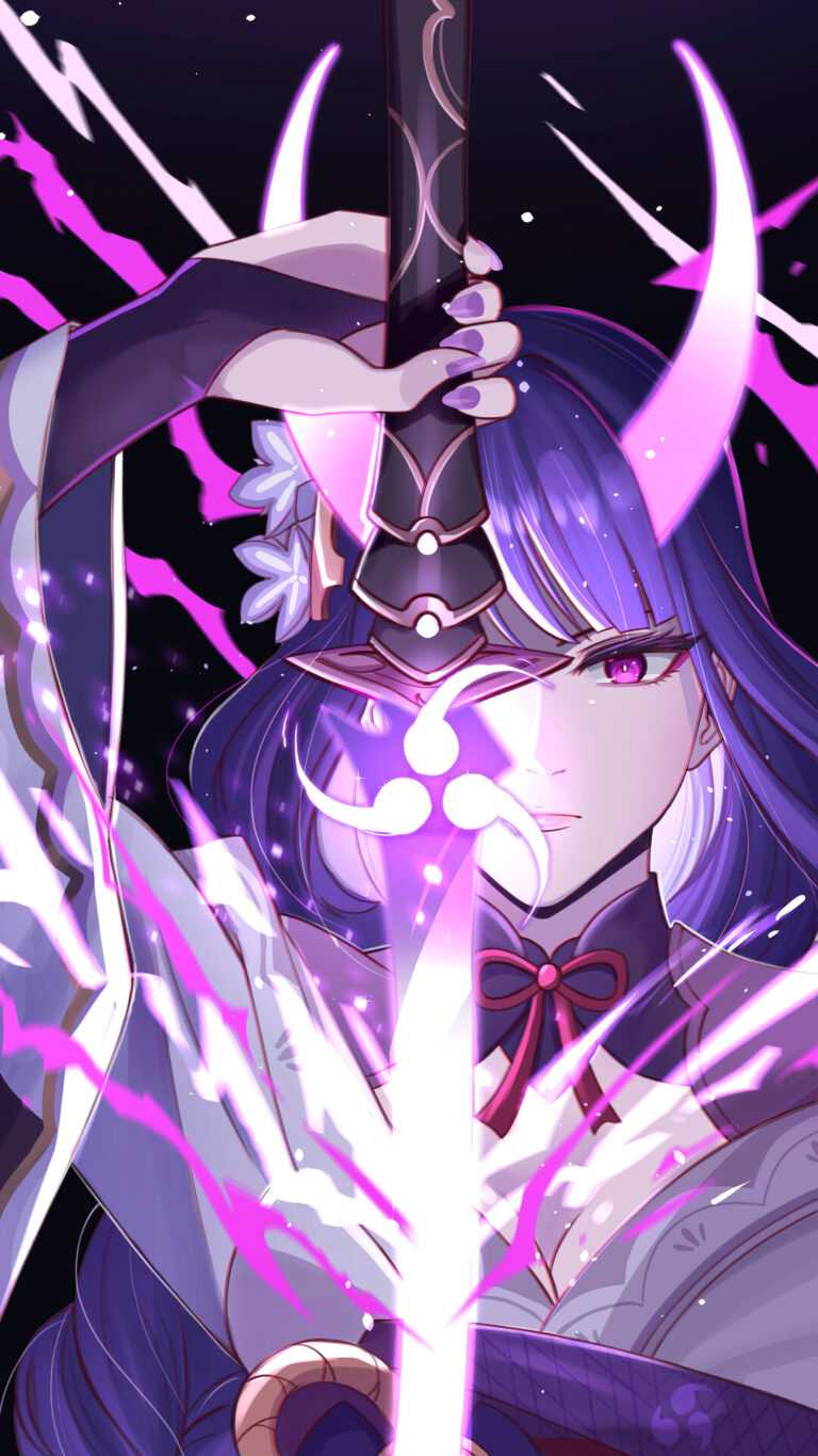 Raiden Shogun Wallpaper - iXpap