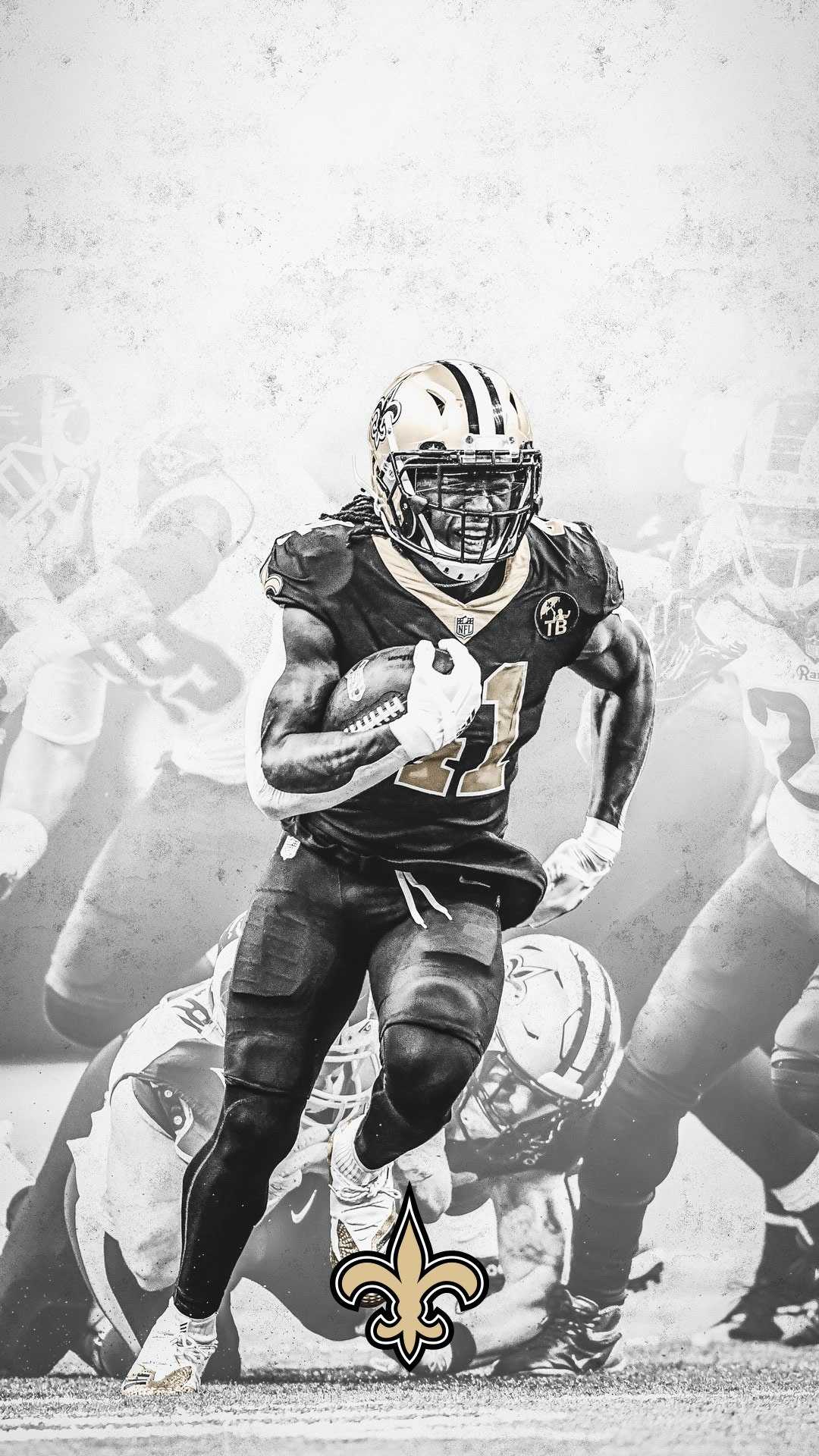 iPhone Alvin Kamara Wallpaper - iXpap in 2023  Alvin kamara, Atlanta  falcons football, New orleans saints