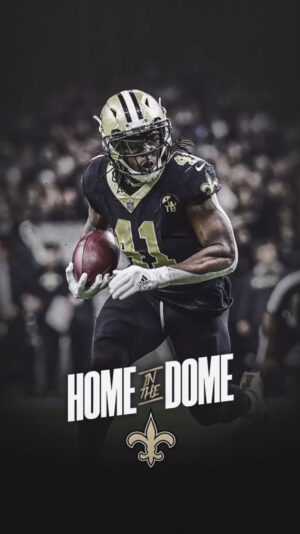 Alvin Kamara iPhone Wallpaper