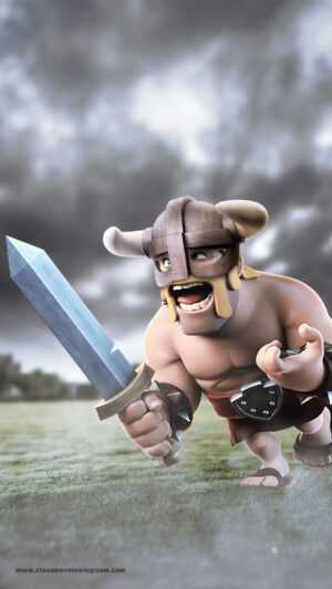 Barbarian Clash Royale Wallpaper