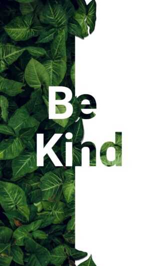 Be Kind Wallpaper iPhone