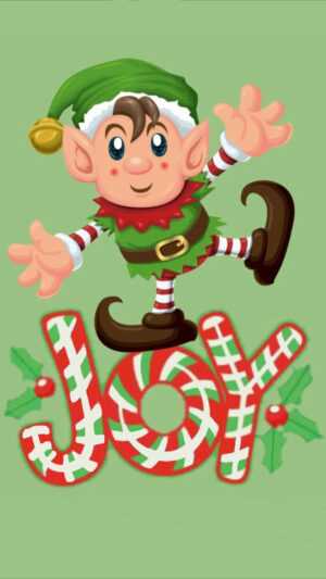 Christmas Elf Wallpaper