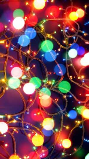 Christmas Lights Mobile Wallpaper