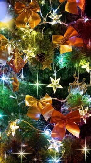 Christmas Lights Wallpaper iPhone