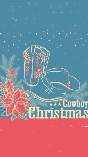 Cowboy Christmas Wallpaper