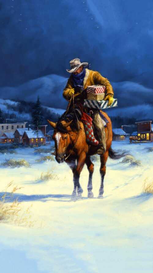 Cowboy Christmas Wallpapers - iXpap