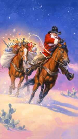 Cowboy Christmas Wallpapers