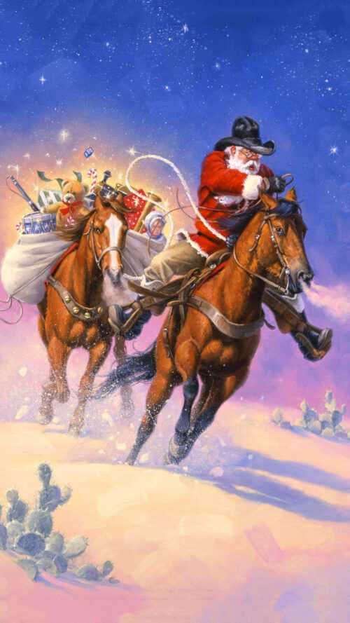 Cowboy Christmas Wallpapers - iXpap