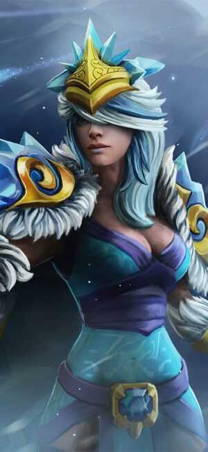 Crystal Maiden Wallpaper