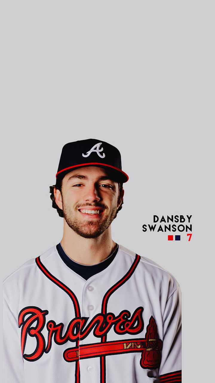 Dansby Swason mobile wallpaper : r/Braves