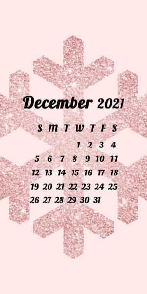December 2021 Calendar Wallpaper