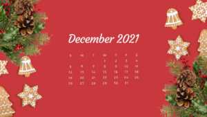 December 2021 Calendar Wallpaper