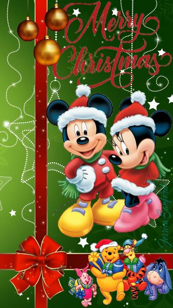 Disney Christmas Wallpapers - iXpap