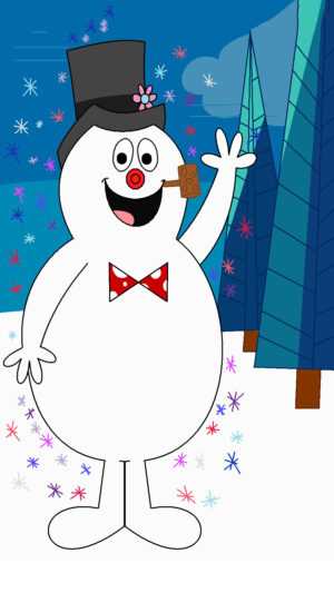 Frosty the Snowman Wallpaper