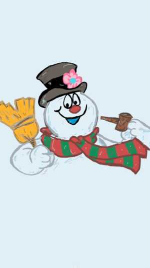 Frosty the Snowman Wallpaper
