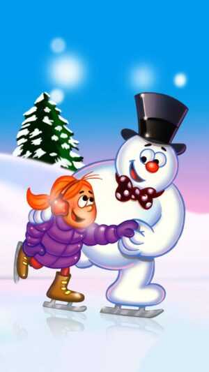 Frosty the Snowman Wallpaper