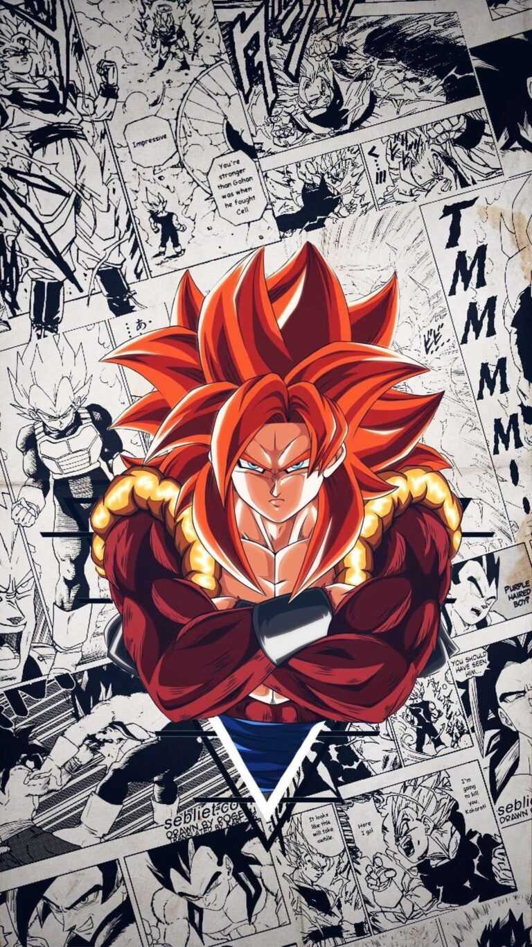 Gogeta SSJ4 Wallpaper iXpap