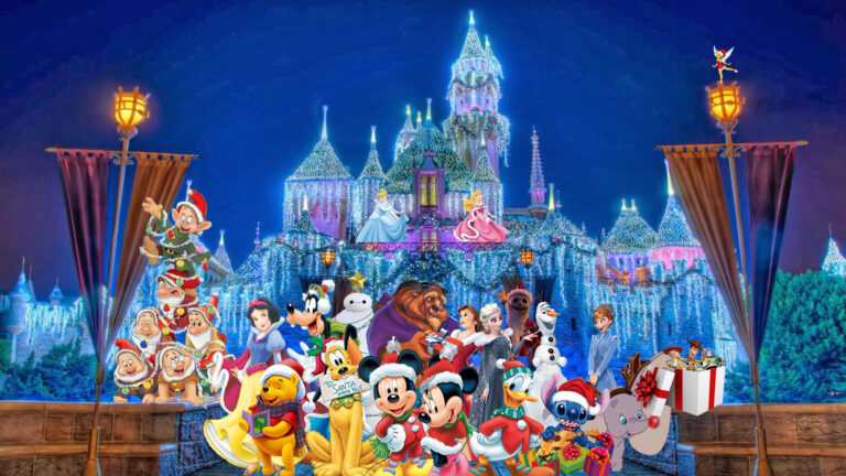 Disney Christmas Wallpaper - iXpap