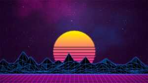 HD Synthwave Wallpaper