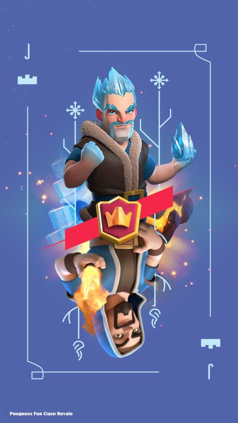 Ice Wizard Clash Royale Wallpaper iXpap