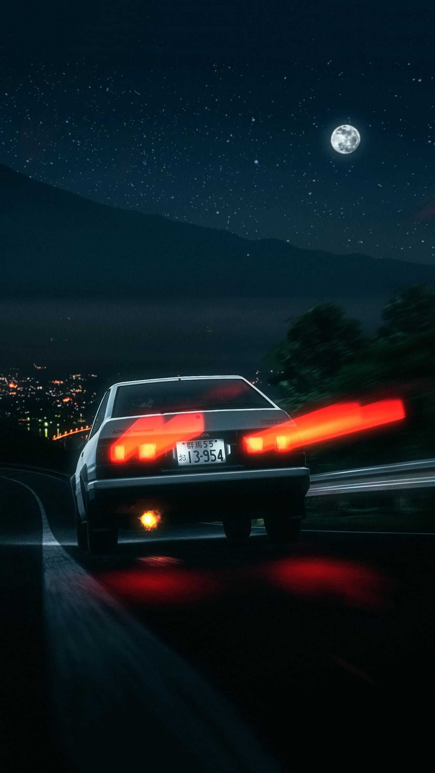 TOYOTA AE86 DRIFTING AT STREET - Yuka Takahashi - Digital Art, Vehicles &  Transportation, Automobiles & Cars, Other Automobiles & Cars - ArtPal