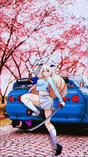 JDM Anime iPhone Wallpaper