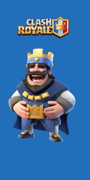 King Clash Royale Wallpaper