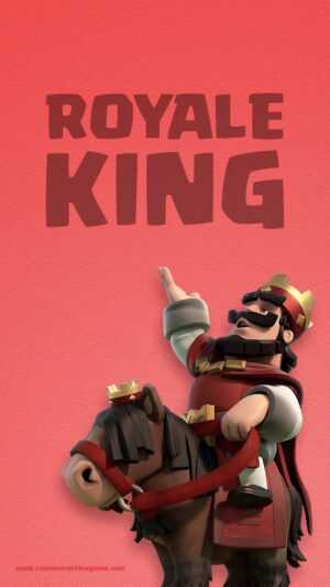 King Clash Royale Wallpaper