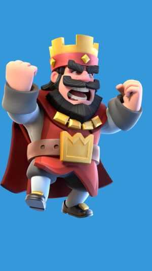 King Clash Royale Wallpaper