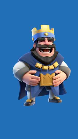 King Clash Royale Wallpaper