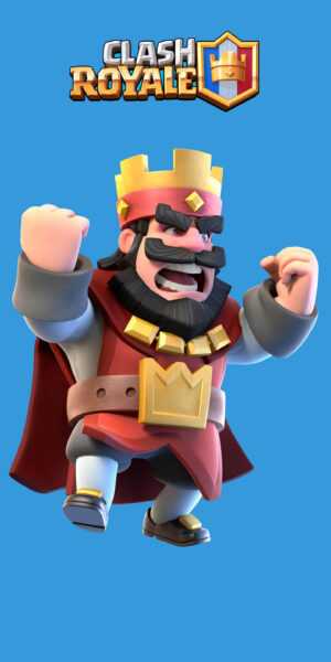 King Clash Royale Wallpaper