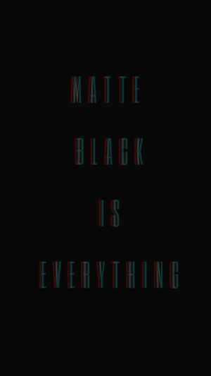 Matte Black Wallpaper