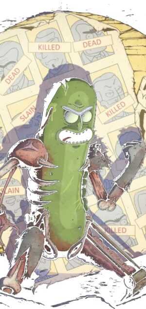 Pickle Rick Lock Screen