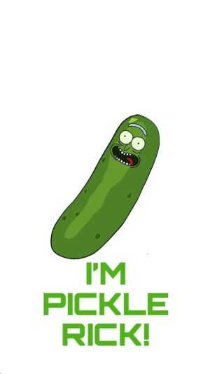 Pickle Rick Wallpaper iPhone