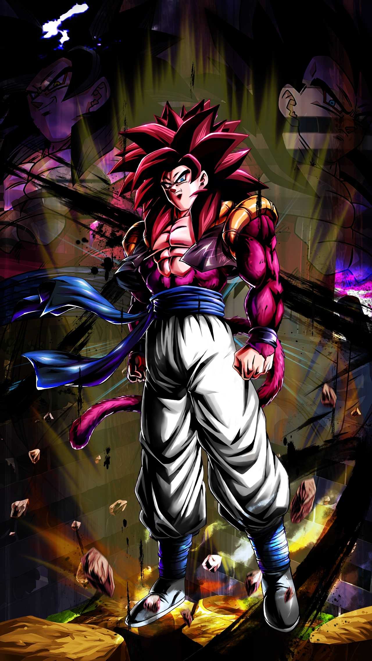 HD ssj4 gogeta wallpapers