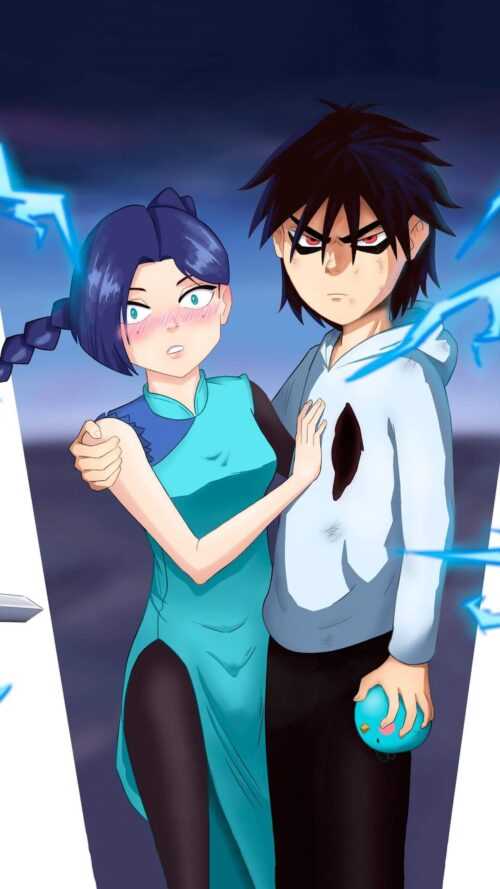 Cola Scissor Seven Wallpaper iXpap